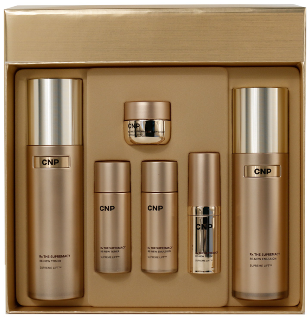 CNP RX The Supremacy Re-New Toner & Emulsion Special Set(6 items)